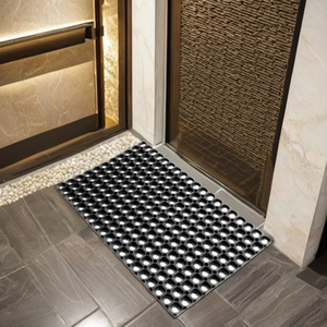 Exportateurs de tapis creux en caoutchouc robuste à usage industriel et commercial 50x100cm - Product Image 1