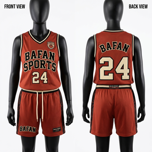 Camiseta de baloncesto de malla de poliéster transpirable premium de 160 GSM, color verde azulado con rayas, logotipo personalizado termoadhesivo. - Product Image 5