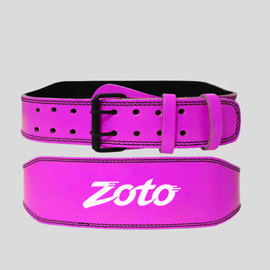 Ceinture de musculation en cuir 10 mm, ceinture de soutien lombaire robuste pour la musculation, ceinture de fitness réglable, commande en gros - Product Image 4