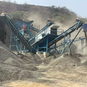 Planta Móvil de Trituración de Piedra Industrial, Máquina de Trituración y Cribado de Agregados para Minería y Construcción de Carreteras - Product Image 1