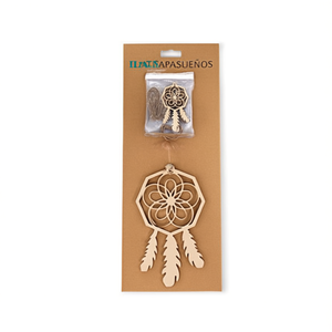 Ilan Dreamcatcher 11x6cm Decorazione da appendere in legno Set da 3 pezzi - Product Image 2