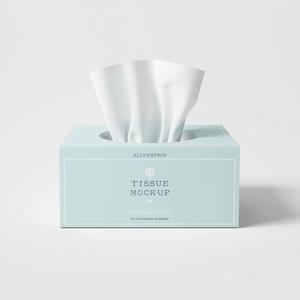 กระดาษเช็ดหน้าแบบกล่อง 2 ชั้น คุณภาพดี ทนทาน สะอาด ผลิตจากเยื่อไม้บริสุทธิ์ สำหรับใช้ในบ้าน - Product Image 3