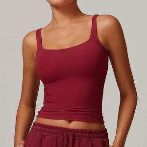 Débardeur noir à col carré pour femme, tricoté léger, idéal pour les vacances d'été, les promenades sur la plage et un style chic au quotidien - Product Image 5