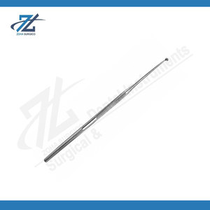 Curette frontale pour sinus à 90 degrés, instrument chirurgical ORL en acier inoxydable, curette nasale pour tissus sinusoïdaux, fabricant Pakistan - Product Image 2