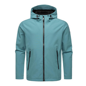 Veste Softshell d'hiver imperméable et coupe-vent pour l'extérieur, design OEM, séchage rapide, respirante, durable, légère, coupe-vent - Product Image 1