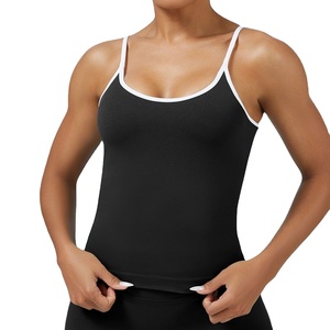 Débardeurs de sport sans couture pour femmes, respirants, pour la course et la gym, séchage rapide, en coton, vente en gros, OEM personnalisé 2026 - Product Image 1