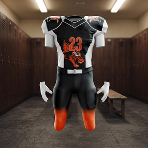 Uniforme de Fútbol Americano Estilo Moderno, Corto, Transpirable, Ligero, 100% Poliéster, Absorbe la Humedad, Precio al por Mayor - Product Image 4