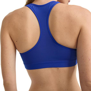 Royal <b>Blue</b> Yoga Sports <b>Bra</b> Medium Support Racerback Activewear Breathable Gym <b>Bra</b> Wireless Workout Top For Women - Product Image 4