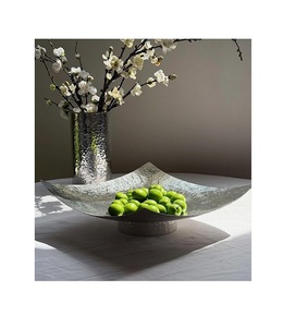 Bol de service au design admirable pour accessoires de table, bol à chocolat, vaisselle de cuisine, bol à collations, fruits, forme carrée - Product Image 1