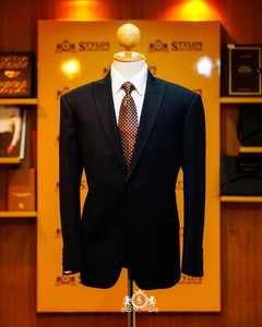 Trajes de Negocios para Hombre de Lana Entallados, Transpirables, Antiarrugas, Cortavientos, Tallas Grandes, con Cremallera y Solapa con Muescas, Hechos a Medida - Product Image 5