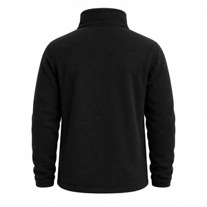 Chaqueta de Forro Polar Personalizada para Hombre, Chaqueta de Invierno Cálida con Cierre Completo y Cuello Alto, con Bordado de Logotipo Personalizado - Product Image 3