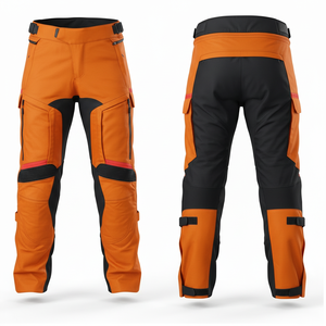 Pantalon de moto imperméable et protecteur, antidérapant, avec protections pour les genoux, pour homme - Vente flash - Product Image 4