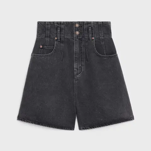 Stylish <b>Women's</b> Denim Shorts 100% Cotton High Waist Denim Shorts for <b>Women</b> Summer Casual <b>Jeans</b> Shorts Trendy Streetwear Outfit - Product Image 1