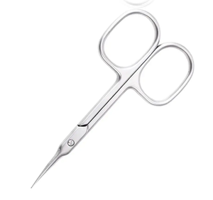 Tijeras para Uñas de Precisión con Recubrimiento Gris, Hoja de Acero Inoxidable, Diseño Recto y Curvo para una Manicura y Pedicura Perfectas - Product Image 2