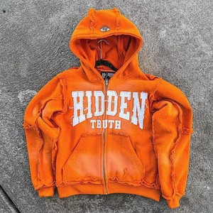 Sudadera con Capucha para Hombre, Moderna, 100% Algodón, con Logotipo Personalizado, Bolsillo Tipo Canguro, Corte Regular, Estilo Casual Urbano, Invierno, Ecológica - Product Image 6