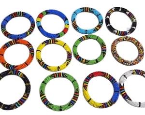 Luxury Artistic Handmade Beaded <b>Bracelet</b> New Look with Embroidery Classic Style Perfect <b>Match</b> for Modern Traditional Daily Use - Product Image 3