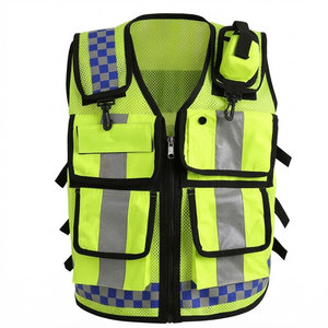 Gilet de signalisation haute visibilité ANSI Classe 1 imperméable avec logo personnalisé pour les travaux routiers, l'entretien, la sécurité et les travailleurs en extérieur - Product Image 1