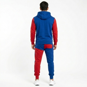 Custom Logo Oversized Hooded Autumn Tracksuit Set Printed Solid High Quality Casual Plus <b>Men's</b> Lightweight 100% Cotton <b>Pullover</b> - Product Image 2