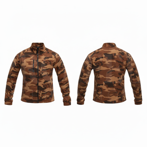 Lightweight Trendy Fashionable Customized <b>Camo</b> Front Zipper Jacket Long Sleeve Workwear Durable Fabric Winter Outdoor Jackets - Product Image 6
