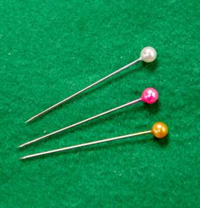 AA0039 Color Plastic head <b>pins</b> | Head <b>Pins</b> Peach Heart | For Dressmaker, Craft, <b>Sewing</b> Project and DIY Decoration - Product Image 5