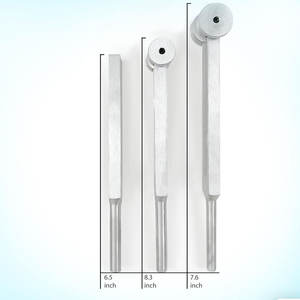 Juego de Diapasones Sensoriales de Aluminio C128, C256, C512, Instrumentos de Diagnóstico, Herramientas de Prueba Neurológica y Auditiva, 3 Piezas - Product Image 2