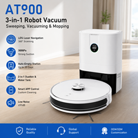 Robot aspirateur et serpillière OEM Ultra Staubsauger 15000Pa LDS Lidar avec station de nettoyage automatique