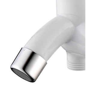 KSN Vietnam KSCS 04T8C White Cold Water Shower Faucet Wall Mounted Single Handle Bathroom Shower <b>Tap</b> - Product Image 2