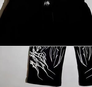 Pantalones Deportivos de Cintura Alta para Hombre, Estilo Urbano Holgado, Desgastados, Gruesos, de Algodón para Invierno - Product Image 2