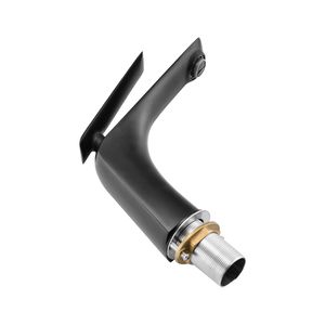 Rubinetto Monocomando per Lavabo Bagno con Scarico a Scomparsa e Tubo di Alimentazione Acqua - Product Image 4