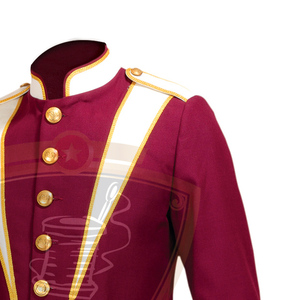 Chaqueta de uniforme de banda de música de lujo, exterior de poliéster y algodón con forro interior de seda, WOK Industries - Product Image 2