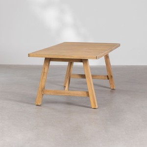 Table à manger ronde en bois de manguier Vandana Hexa Sierra - Product Image 3
