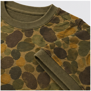 T-shirt à manches courtes pour homme avec imprimé camouflage personnalisé motif tige de graine de moutarde MTS-CAMO-0034 - Product Image 6