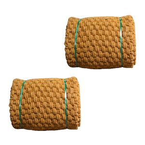Tapis en fibre de coco tissé à la main, le plus vendu, 100 % coco, 1 m x 10 m x 35 mm, pour l'aménagement paysager et la prévention de l'érosion des sols - Product Image 1