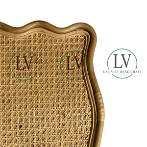 Plateau en rotin tressé vintage couleur naturelle, parfait pour les présentoirs de table basse et la décoration intérieure élégante, vente en gros du Vietnam - Product Image 3