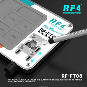 สถานีงานบัดกรีแม่เหล็ก RF4 FT08 แบบรวมหลายฟังก์ชั่น พร้อมอุปกรณ์ซ่อมเมนบอร์ด ฟังก์ชั่นแยกชิ้นส่วนและจัดเก็บ - Product Image 5