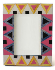 Multi colour bone inlay