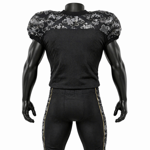 Tenue de football américain entièrement sublimée, logos personnalisés, évacuation de l'humidité, nom d'équipe personnalisé, uniforme de football américain durable - Product Image 2