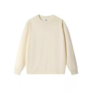 Customized logo 100% Cotton Blank Sweatershirt Solid Color Streetwear Unisex Crewneck Sweatshirts Heavyweight Plain Sweatshirts - Product Image 2
