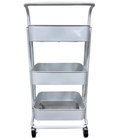 Carrito de Metal para Pestañas WOODEVER con Almacenamiento y Herramientas, Personalizable, Compatible con OEM/ODM/OBM, Origen China, Modelo WE2012-RC-01
