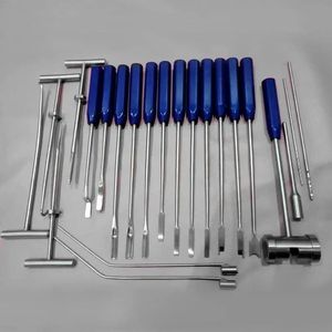 Juego de Instrumentos para Extracción de Cemento Mueller de Alta Calidad, 22 Piezas, Herramientas Ortopédicas Manuales, Acero Inoxidable Alemán, Certificación CE ISO - Product Image 3