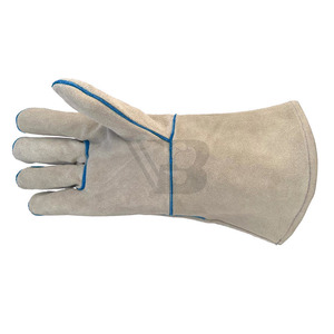 Hot Selling High Quality Leather Safety <b>Gloves</b> / New Style OEM Services Breathable Customized Protective Welding <b>Gloves</b> - Product Image 6