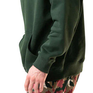Sweat à capuche personnalisé pour homme en molleton 100% coton, coupe classique, épaules tombantes, avec poche, respirant, séchage rapide, streetwear d'hiver - Product Image 4