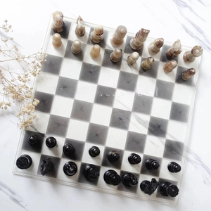 ILAHI's Eco-Friendly Rustic Polished Rectangle <b>Chess</b> <b>Board</b> Game 100% Handmade Pure Wood Animal/Love Style Customized Size <b>Chess</b> - Product Image 1