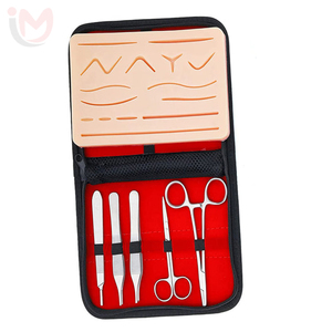 Kit de Sutura de Acero Inoxidable para Entrenamiento de Estudiantes de Medicina, Instrumentos Quirúrgicos Ortopédicos, Uso Hospitalario - Product Image 4
