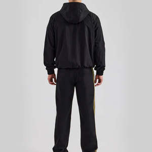 Fashion Men <b>Tracksuit</b> Windbreaker 2 Piece Set Streetwear Zipper Custom OEM Services Premium Quality Made Men Windbreaker Sets - Product Image 6