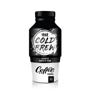 Boisson au café froid et lait d'amande 280ml en canette aluminium, faible en calories, VINUT, pour la vente en gros - Product Image 2