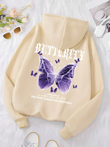 เสื้อฮู้ดดี้ผ้าฝ้ายแท้ 100% สวยงาม ใส่ได้ทั้งชายและหญิง มีกระเป๋า ผ้าฟลีซ เรียบง่าย สบายๆ ระบายอากาศได้ดี เหมาะสำหรับฤดูหนาว สไตล์สตรีทแวร์ - Product Image 4