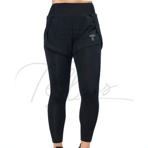 Leggings Deportivos de Alta Calidad, Sencillos, Activos, Personalizados, de Cintura Alta, Compresión Suave, Secado Rápido, para Yoga, Mujer, Largo Completo, Cuatro Direcciones - Product Image 2