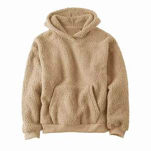 men <b>sherpa</b> zip hoodie with high pile <b>sherpa</b> <b>fabric</b> private label service for seasonal retail inventory - Product Image 6