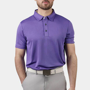 High Quality 220 Grams Polyester Performance Golf <b>Shirt</b> Custom Front Print Quick Dry Breathable Team Uniform Wholesale Apparel - Product Image 1